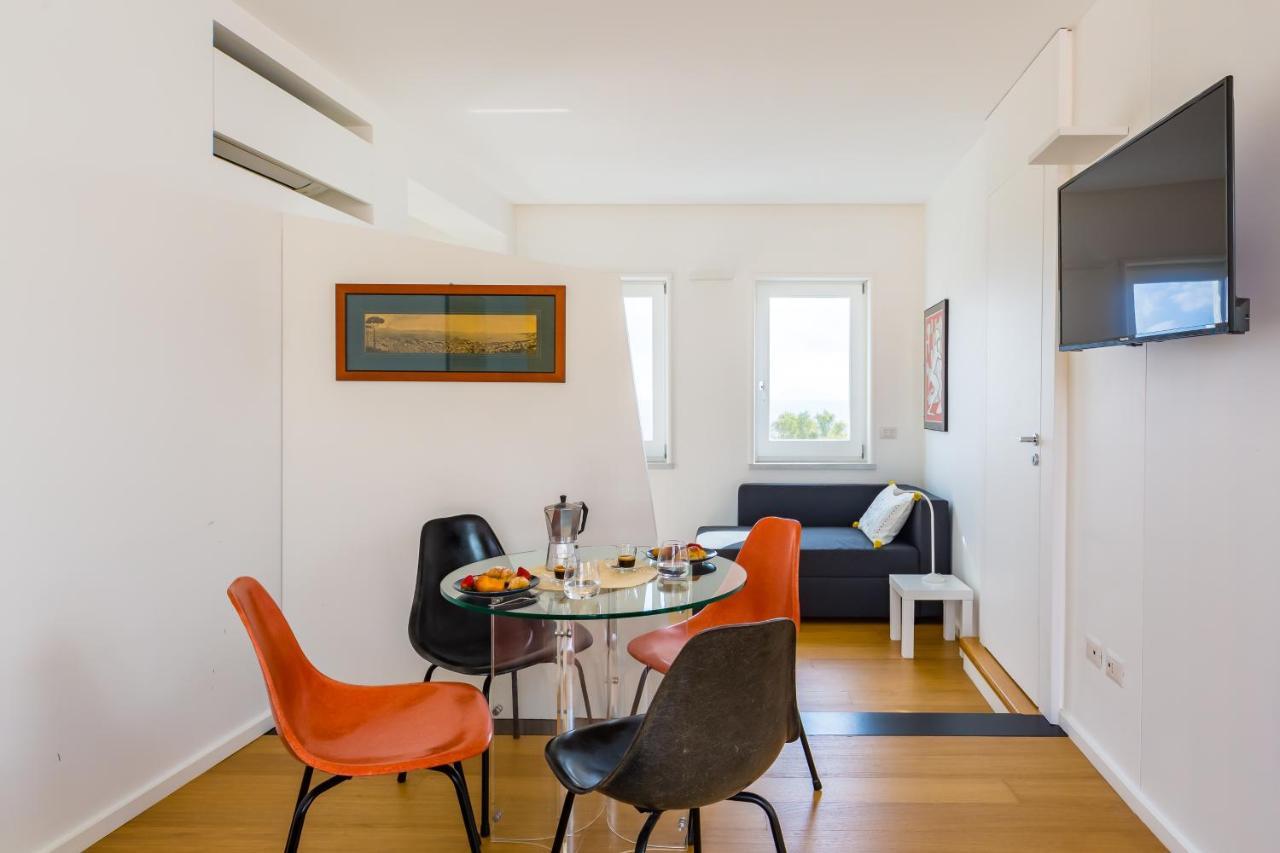 Ferienwohnung Seaview Terrace 360°& Elegant Loft Neapel Exterior foto