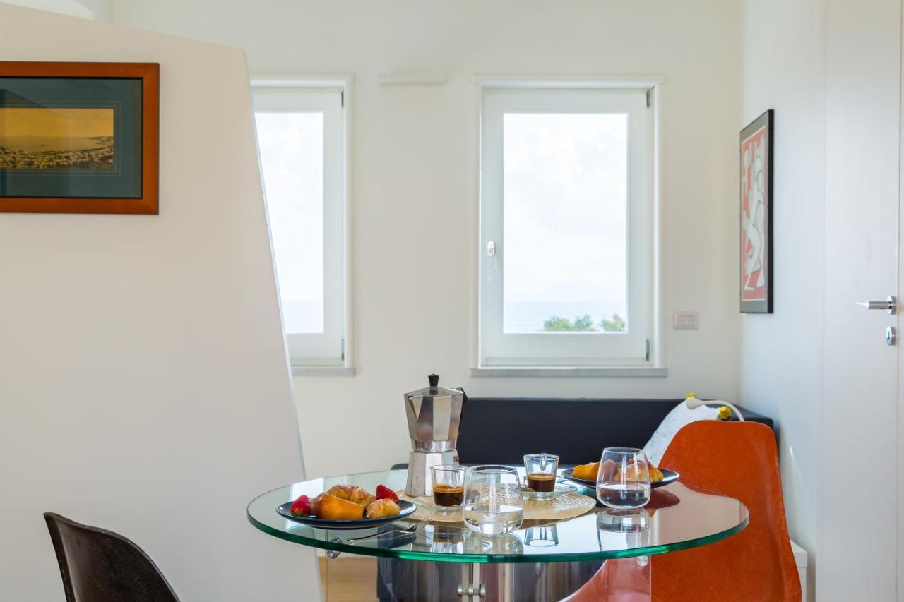 Ferienwohnung Seaview Terrace 360°& Elegant Loft Neapel Exterior foto