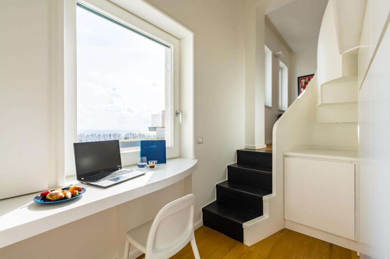 Ferienwohnung Seaview Terrace 360°& Elegant Loft Neapel Exterior foto