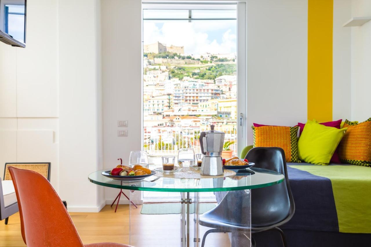 Ferienwohnung Seaview Terrace 360°& Elegant Loft Neapel Exterior foto
