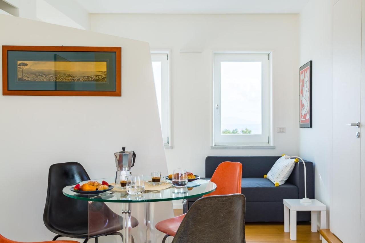 Ferienwohnung Seaview Terrace 360°& Elegant Loft Neapel Exterior foto
