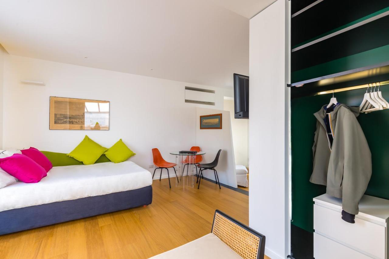 Ferienwohnung Seaview Terrace 360°& Elegant Loft Neapel Exterior foto